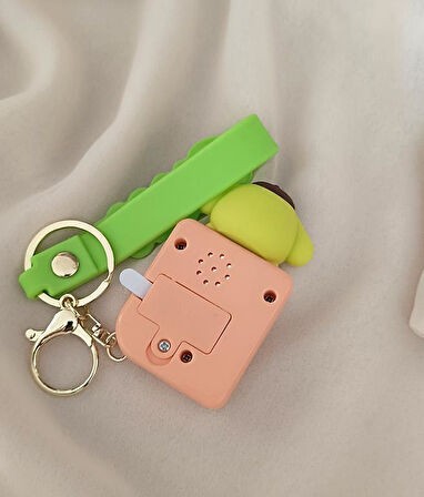 Anahtarlık Sanrio Pompompurin Mini Game Tetris Oyun Konsol Anahtarlık