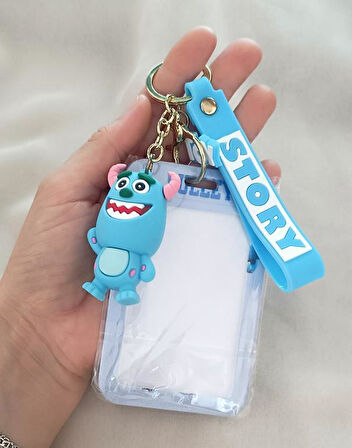 Anahtarlık Silikon Oyuncak Hikayesi Toy Story Kartlık Karvizitlik Oyuncak Çanta Süsü
