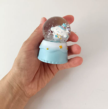 Kar Küresi Sanrio Işıklı Kar Küresi Ev Ofis Dekor Biblo Obje      
