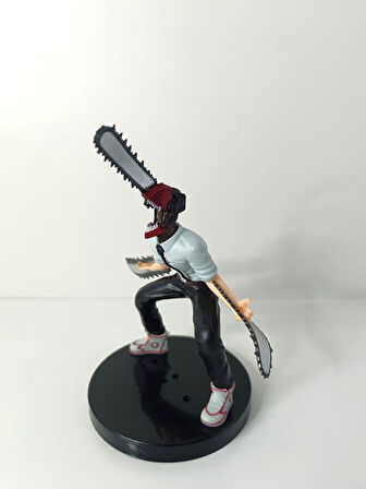 Anime Figür Chainsaw Man Testere Adam 15 cm Karakter Figür Oyuncak Biblo