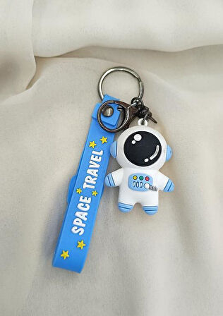 Anahtarlık Astronot Space Araba Çanta Cüzdan Süsü