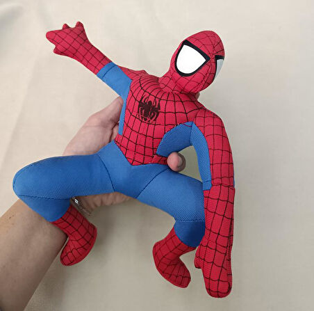 Spiderman Örümcek Adam Araba Süsü Peluş Oyuncak 25 cm 