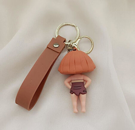 Anahtarlık Crood Karakterleri Eep Silikon Anahtarlık Çanta Süsü 