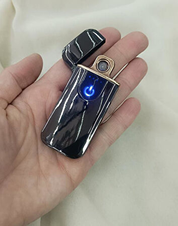 Çakmak USB Şarzlı Elektronik Elektirikli Çakmak