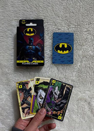 İskambil Kağıdı Batman Poker Oyun Kartı 54 Adet İskambil Destesi                