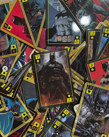 İskambil Kağıdı Batman Poker Oyun Kartı 54 Adet İskambil Destesi                