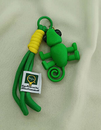 Anahtarlık Bukalamun Hayvan Araba Çanta Cüzdan Süsü Oyuncak Oynar Kafa Ayaklar En Yeni          