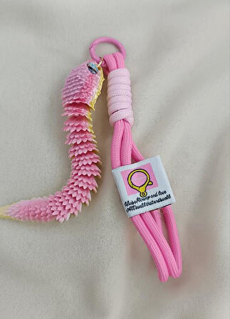 Anahtarlık Yılan Kobra Hayvan Araba Çanta Cüzdan Süsü Oyuncak Oynar Kuyruk En Yeni    