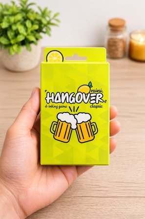 Hangover Mini İngilizce Yazılı Yetişkin Parti Oyunu – Eğlenceli Sohbet & Kart Oyunu, Arkadaş ve Çiftler İçin 