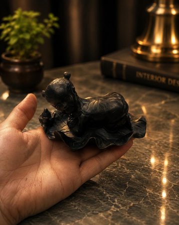 Dekoratif Çocuk Biblo Yaprak Tasarımlı – Kitaplık Süsü Masa Üstü Otantik Ev Ofis Dekoru