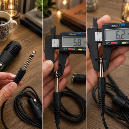 Kablolu Dinamik Mikrofon 6.3 mm Jacklı El Mikrofonu 195 cm Kablolu Karaoke Amfi Mikrofonu