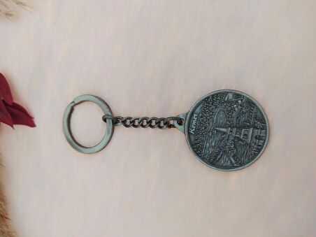 Hdmarketim  Anahtarlık Kemer Yazılı  Metal Anahtarlık