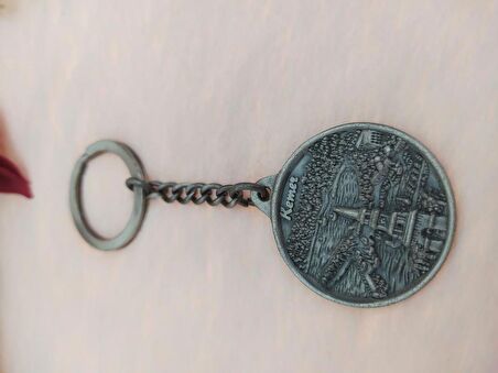 Hdmarketim  Anahtarlık Kemer Yazılı  Metal Anahtarlık