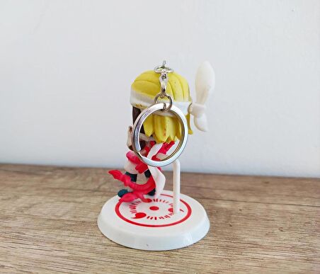 Naruto Anime Killer Bee Mini Action Figür Oyuncak Biblo Masaüstü Süsü Anahtarlık 7cm