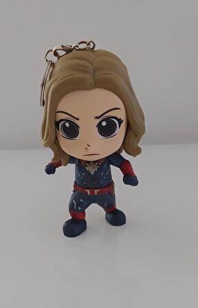 Captain Marvel Pop Figür Anahtarlık Çanta Süsü 9 cm