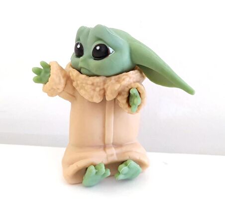 Star Wars 3D Baby Yoda Mini Figür Oyuncak 6cm 9142