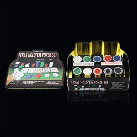 200 Chip Texas Hold'em Poker Set