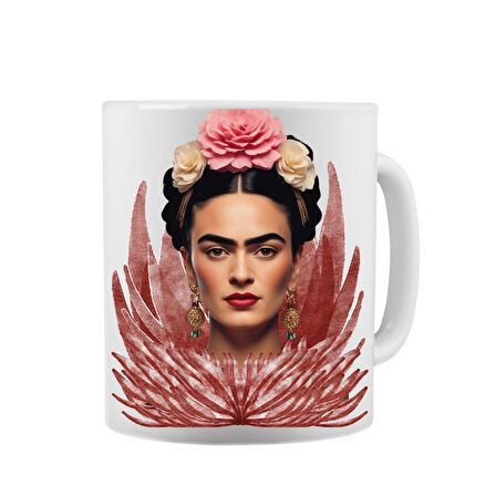 Frida Kahlo Baskılı Kupa Bardak