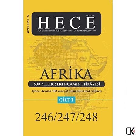 Hece 34.Özel Sayı Haziran 2017