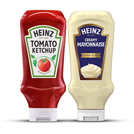 Heinz 700 gr Ketçap+505 gr Mayonez İkili Set