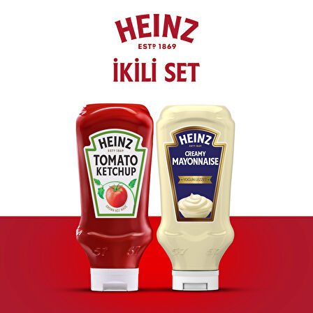 Heinz 700 gr Ketçap+505 gr Mayonez İkili Set