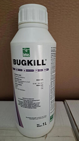Hektaş Bugkill 1 L – Genel Haşere İlaçı | Sivrisinek, Karasinek, Hamam Böceği, Pire