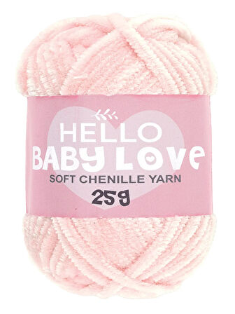Hello Baby Love Şönil Kadife Punch İpliği 25 gr BL205