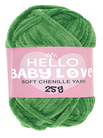Hello Baby Love Şönil Kadife Punch İpliği 25 gr BL209