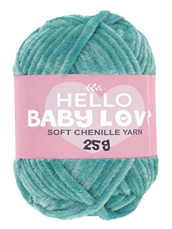 Hello Baby Love Şönil Kadife Punch İpliği 25 gr BL210