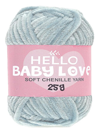 Hello Baby Love Şönil Kadife Punch İpliği 25 gr BL215