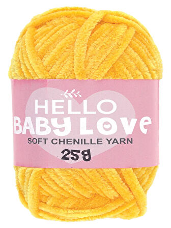Hello Baby Love Şönil Kadife Punch İpliği 25 gr BL221