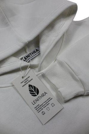 Lenithra He-Man Skeletor Anime Sırt Baskılı Unisex Oversize Hoodie Beyaz / L