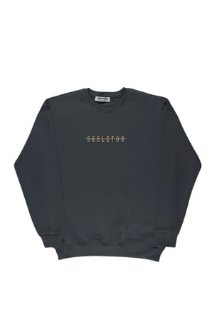 Lenithra He-Man Skeletor Anime Sırt Baskılı Unisex Oversize Sweatshirt Füme / S