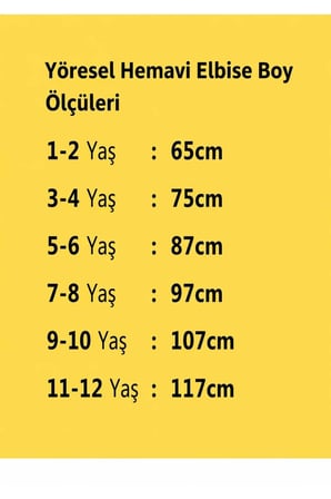 YÖRESEL HAMAVİ KIZ ÇOCUK ELBİSE ÜRÜN ÖLÇÜLERİNE GÖRE SİPARİŞ VERİNİZ. (ŞAL VE KUŞAK BİRLİKTE)