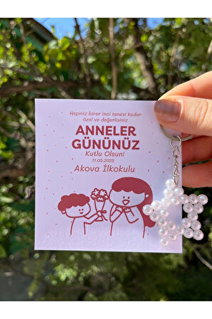15 adet inci yıldız anahtarlık nikah düğün kına nişan sünnet hafizlik