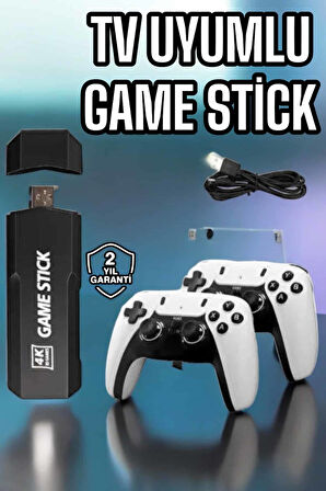 Game Stick 8K Hd Video Oyun Konsolu Android Tv Özelliği