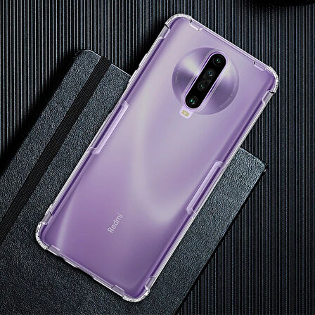Redmi K30 Anti-Drop Darbe Emici Silikon Kılıf-(5775)