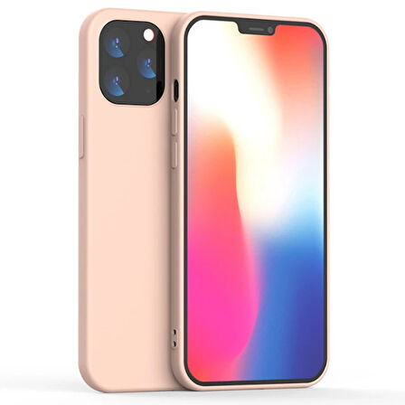 12 Mini 5.4 Lansman Kılıf İçi Kadife Silikon Kılıf-(5775)