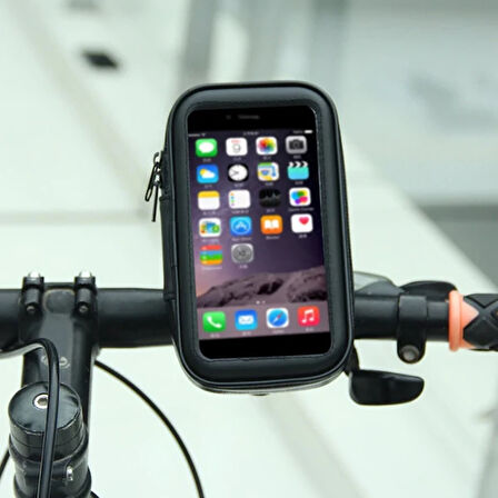 Ally Su Geçirmez Bisklet Tutucu Kılıf 360 Donerli (Xl6.3Inch)-(5775)