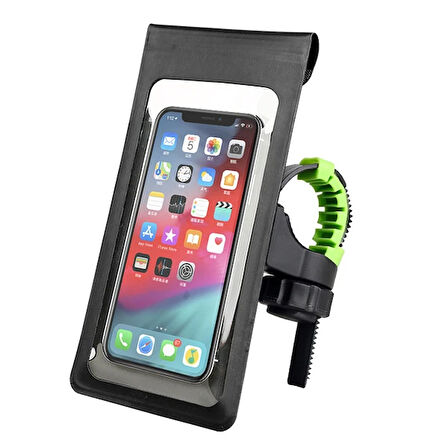 Ally F1-C Su Geçirmez Bisiklet Gidon Telefon Tutucu-(5775)