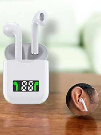 Dokunmatik Kontrol Ve Led Göstergeli Tws Bluetooth Kulaklık