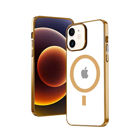 Ally 12 - 12 6.1Inç Uyumlu Renkli Kenar Silikon Kılıf-(5775)