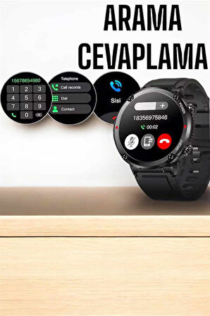 Akıllı Saat Yeni Nesil Bluetooth Bağlantılı Uyku Ve Sağlık Takibi Nfc Ve Gps