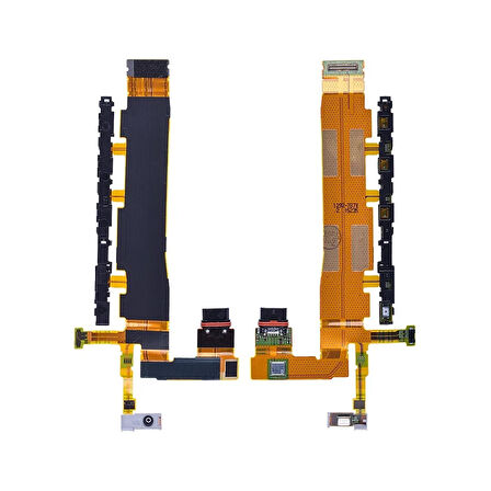 Xperia Z3+ Z4 3G Versiyon Yan Ses Şarj Soket Film-(5775)