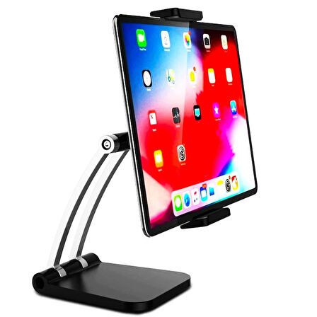 Ally Q010 Ayarlanabilir Masaüstü Tablet Ve Telefon Tutucu Stand-(5775)
