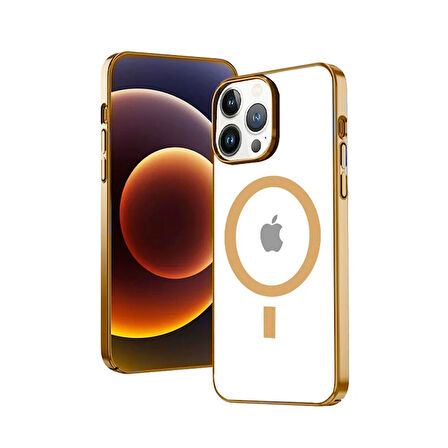 Ally 13 6.1Inç Uyumlu Renkli Kenar Silikon Kılıf-(5775)