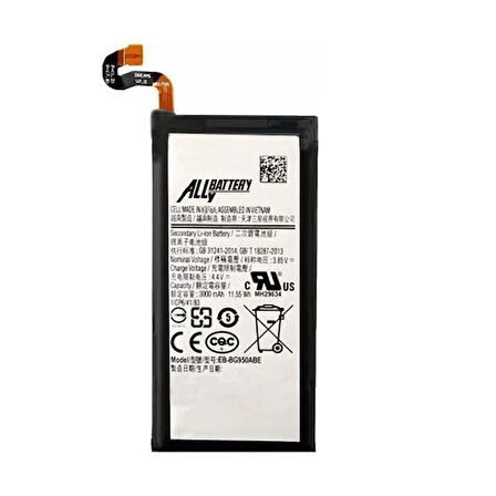 Sm S8 Eb-Bg950Abe 3000Mah İçin Pil Batarya-(5775)