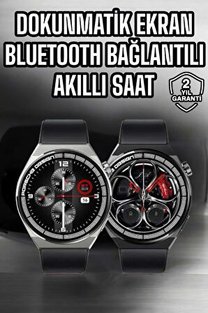Akıllı Saat Dokunmatik Ekran Sesli Görüşme Ve Bildirim Görme Sağlık Takibi