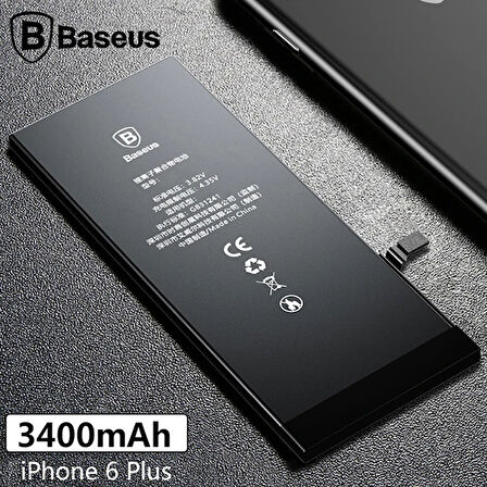 İphone 6 3400 Mah Yüksek Kapasite Pil Batarya-(5775)