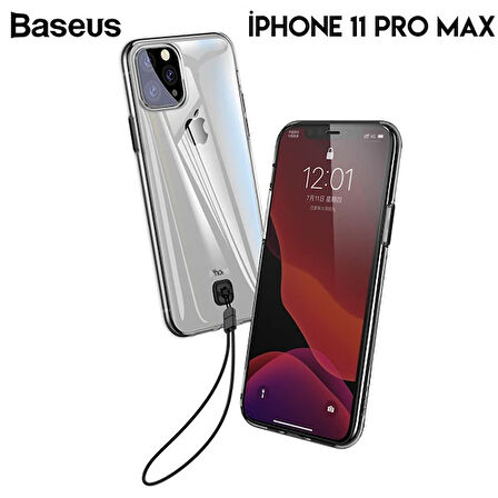 Transparent Key İphone 11 6.5Inch (2019) Şeffaf Silikon Kılıf-(5775)